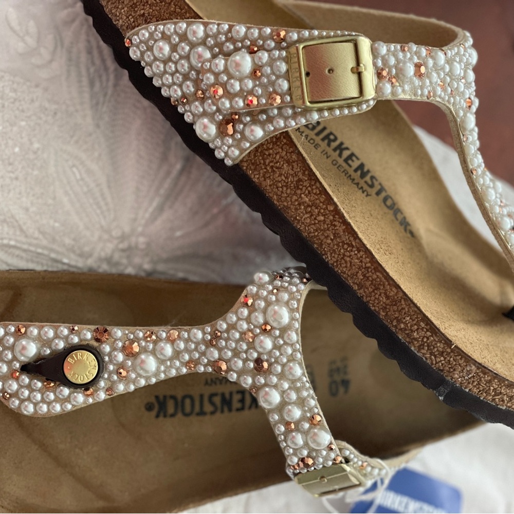 Birkenstock Gizeh bedazzled size 40 brand new